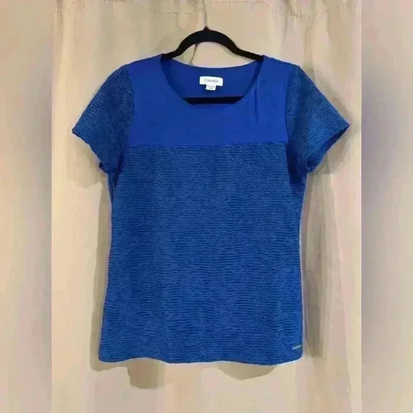 Women’s Blue Calvin Klein Top - Picture 1 of 7